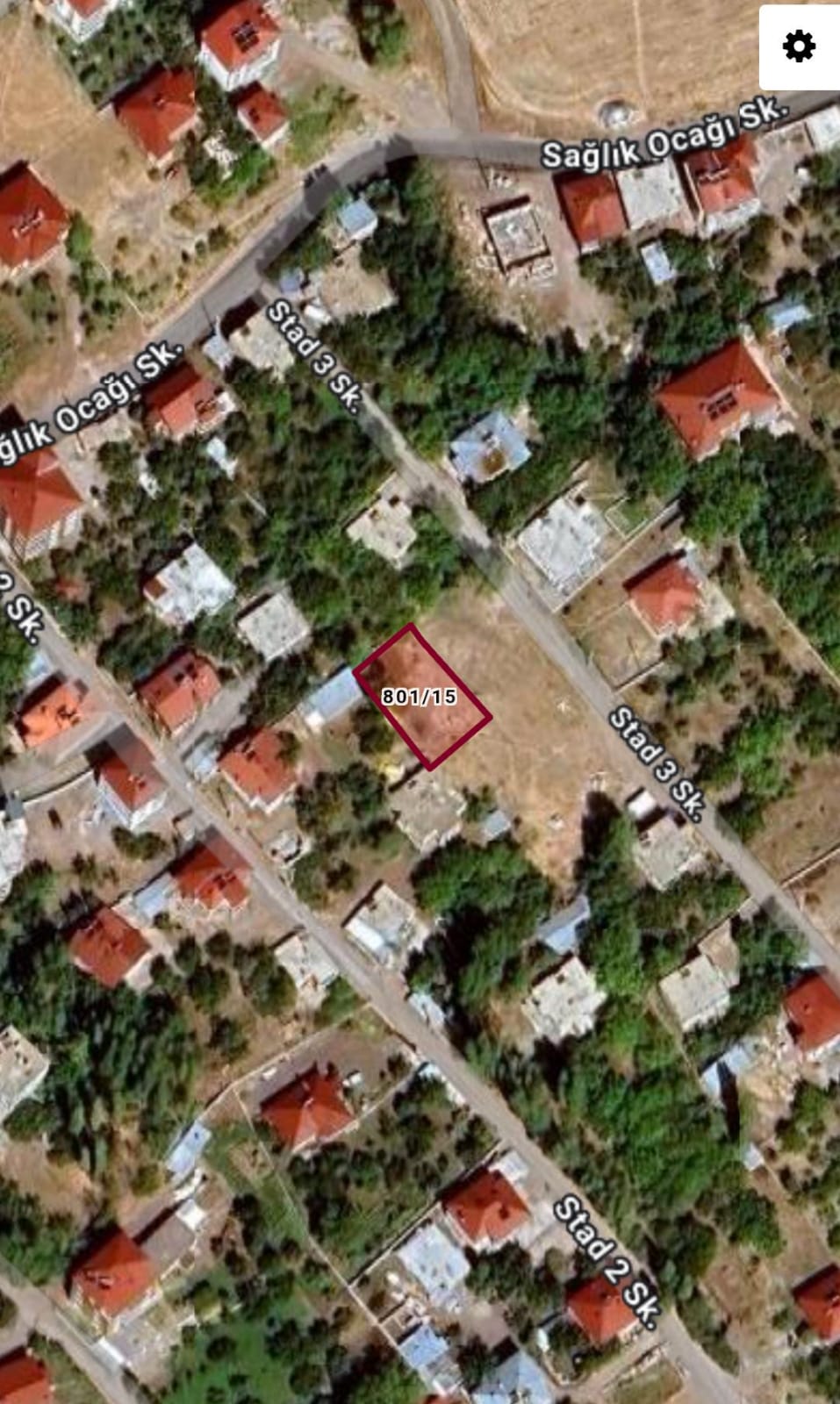 Bitlis / Ahlat / Tunus Mah. 980m² SATILIK ARSA  - BİTLİS AHLAT fotoğraf 3